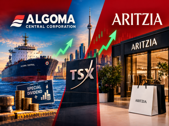TSX Weekly Movers: Why Algoma (TSX: ALC) and Aritzia (TSX: ATZ) Jumped 20%